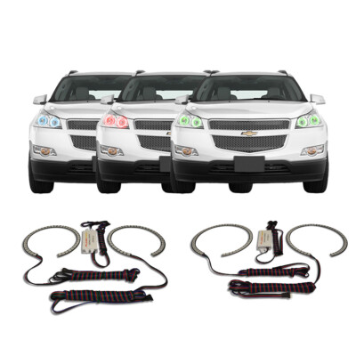 RGB Multi Color CHS Headlight Halo kit for Chevrolet Traverse 09-12