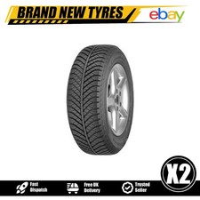 Image of 2x 225/50R17 Goodyear Vector 4 Season 225 50 17 98V XL Car Tyres C-Rated Wet