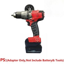 1 for Milwaukee M18 Cordless Tools Adapter Work with Makita 18V Li-ion Batteries