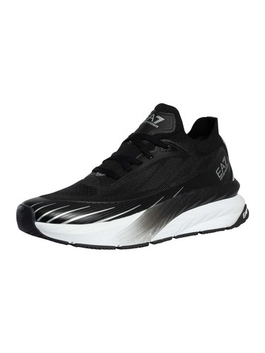 Sperry Striper Knit Uomo - Sneakers In Cotone Riciclato Con Suola Wave-Siping, Nero, 42 EU - 3