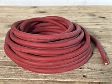 30ft RED 4 Gauge Pure Copper Ultra Flexible Welding & Battery Cable WindyNation