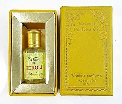 Pure Shree Chakra Neroli Natural Perfume Oil Unisex Long Lasting 10ml