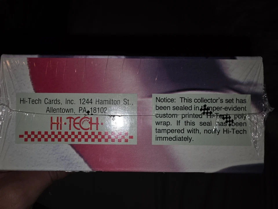 Hi-Tech 1992 Mario Andretti A Legend in Racing 50 Card Set Factory Sealed - Image 2 of 3