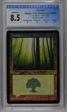 FOREST Invasion Foil CGC 8.5 Q++ MTG [Nostalgium]