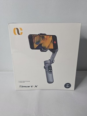 Grey AOCHUAN Smart X Pro Phone Gimbal Stabilizer 3-Axis Smartphone Grey