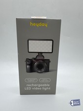 heyday LED Camera Lighting Accessory with Battery Light and Phone Mount - Black