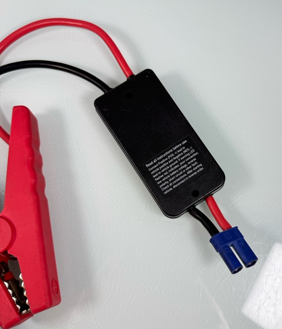 Jump-N-Carry JNC Portable Jump Starter Clamps Only 12V OEM Adapter Attachment