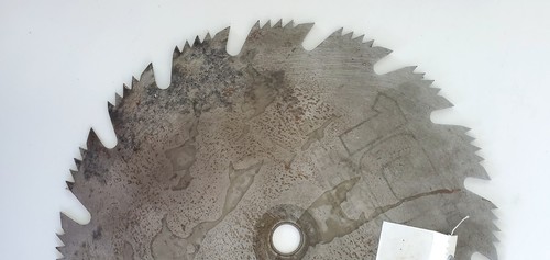 Hand Painted Round 10" Saw Blade Country Water Wheel Farm Country Rustic Barn - Picture 13 of 13