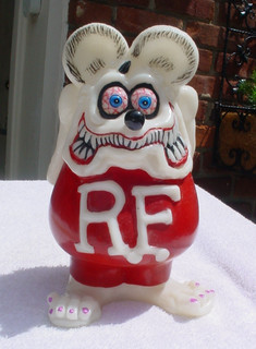 Vintage Rat Fink Coin Piggy Bank