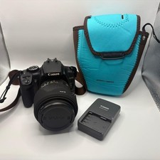 Canon EOS DSLR Camera with Sigma 18-200mm Lens Full Set, Used From Japan