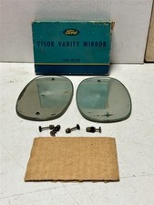 Pair 1942 1947 1948 Ford Mercury Visor Vanity Mirror 21a-18208 Two Mirrors Pair 1942 1947 1948 Ford Mercury Visor Vanity Mirror 21a-18208 Two Mirrors