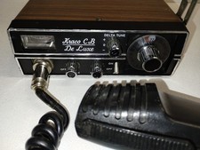 Kraco CB Radio Model KCB-2320, Tested Working Transmit/Receive, Mic Needs Work.