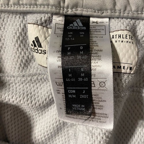 Adidas Gray Jogger Pants Medium (12-14) (GX) - Picture 8 of 12