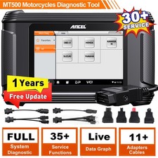 MT500 Motorcycles OBD2 Scan Tool Full Systems Diagnostic Tablet Kits For Suzuki