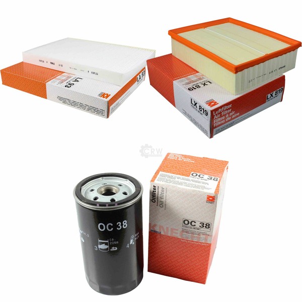 Mahle / Knecht Set Innenraumfilter La 93 Luftfilter Lx 819 ÖLfilter Oc 38-image