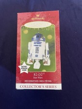 2001 Star Wars Hallmark  Keepsake  R2-D2 Ornament With Sound Collectors Series 5