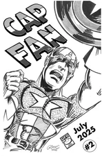 CAPFAN #2 new July 2025 issue Captain America Marvel comics fanzine Team America