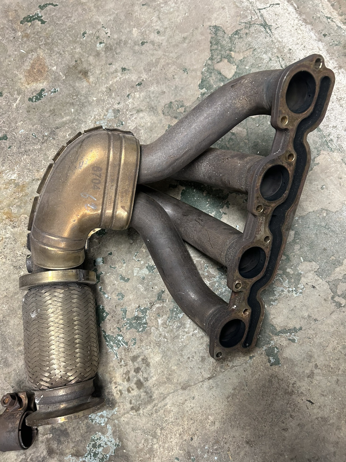 Ferrari 458 Factory OEM Exhaust Manifolds and Mufflers