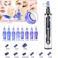 12/24/36Pin Nano Skin Water Pen Facial Care Wrinkle Removal Rejuvenation Machine