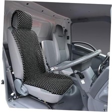 Natural Beaded seat Covers for Cars Truck Cooling Car Seat The head fixed  Black