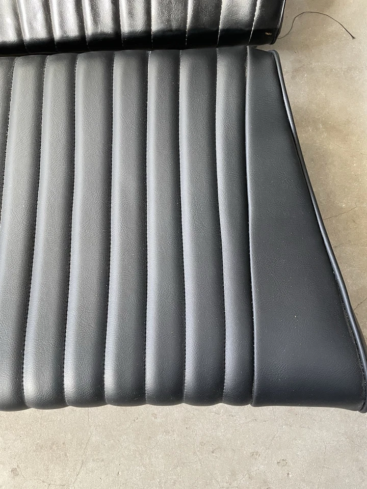 72 73 74 75 76 77 78 Fiat 124 Spider Asiento Trasero Cojines Traseros Negro Foto 4 de 4