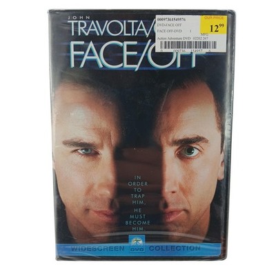 Vintage 90s Face/Off DVD Widescreen Collection John Travolta Nicolas Cage Action
