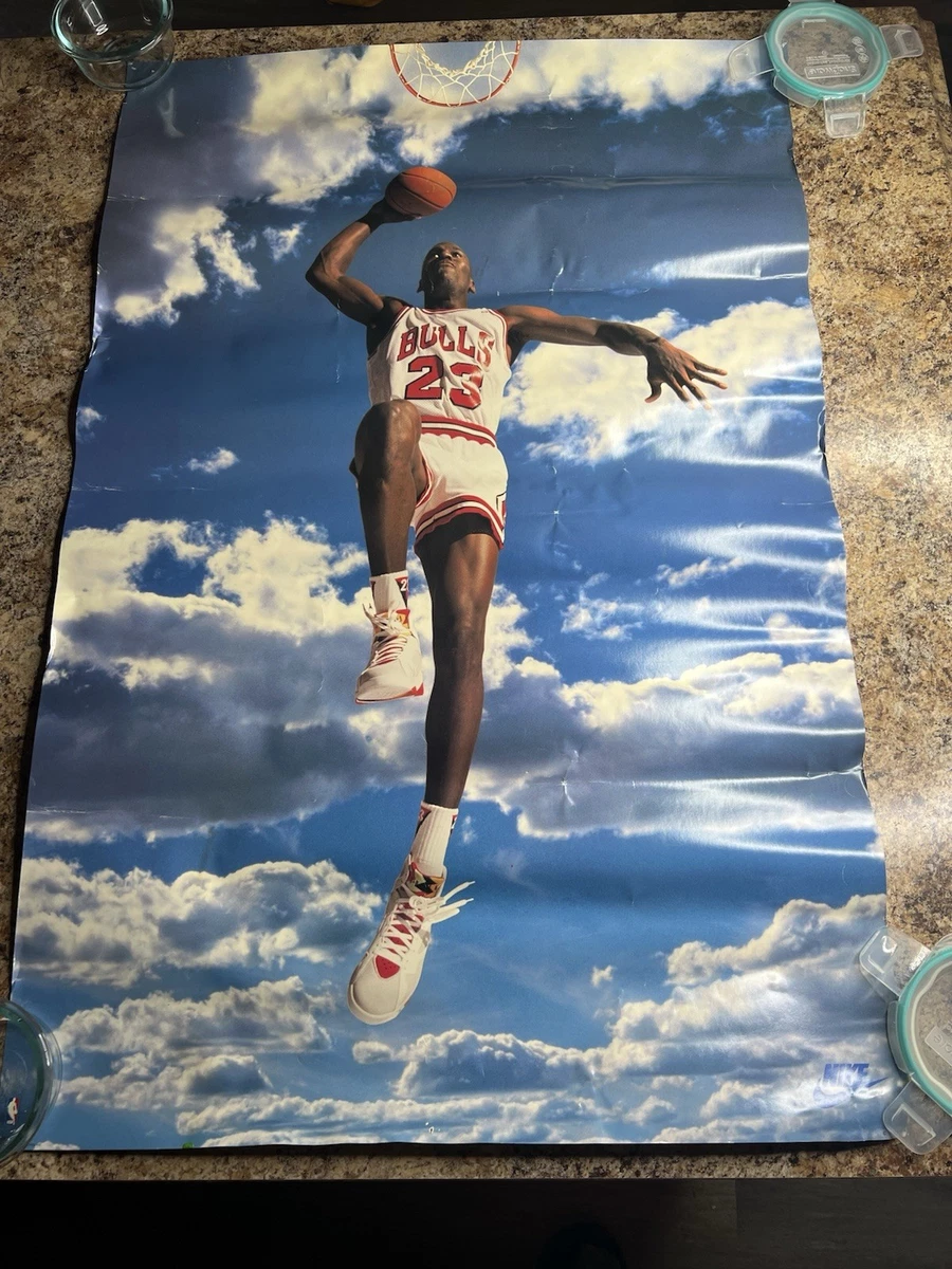 Michael Jordan Basketball 24x36in. Size Vintage Sports Posters for