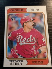 2023 Heritage High Number Base Short Print SSP #717 Spencer Steer RC