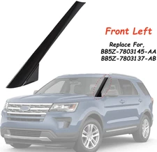 For Ford Explorer 2011-19 Windshield Outer Pillar Trim Panel Molding Driver Side