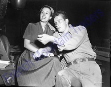 Roby Gentry, Behind the Scenes, Charlton Heston, 8x10