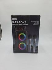 Bluetooth Speaker with 2 Wireless Microphones - Portable Party Speaker Karaoke