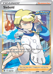 Siebold (Full Art) 198/198 Chilling Reign