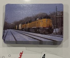 Vintage Playing Cards Union Pacific Railroad Advertisement