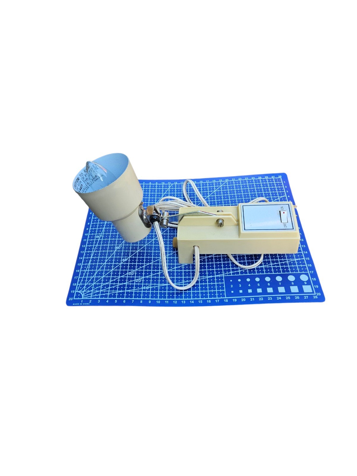 Vintage 1960s Hamilton Industries Desk Lamp Light #479 Mid Century Modern RARE