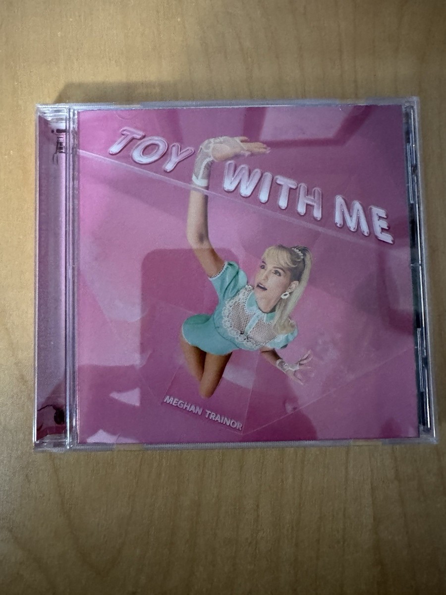 Meghan Trainor Toy with Me Signed Cd Polaroid Limited Edition