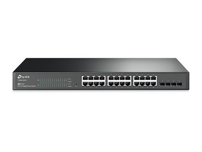 JetStream 24-Port Gigabit Smart Switch mit 4 SFP Slots, T1600G-28TS (TL-SG2424)
