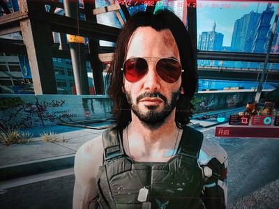 Cyberpunk 2077 Johnny Silverhand Red Polarized Sunglasses Cosplay