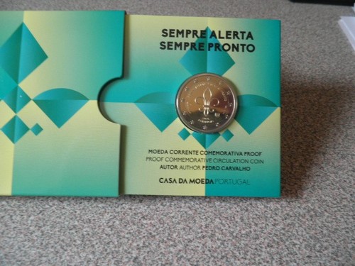 2 Euro SM-Coincard Portugal 2025 neu Weltpfadfinder u. Jugendbewegung/PP/UNC/