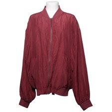 Gino Bellini, Bomberjacke, Damen, Größe: 52, Rot, Acetat/Seide, Einfarbig #wYT