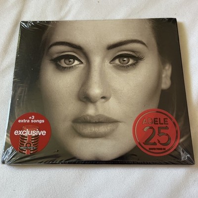 25 by Adele (CD, 2015, Columbia) Target Exclusive 3 Extra Songs NEW