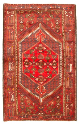 4'2'' x 6'6'' Traditional Vintage Hand Knotted Oriental Carpet Wool Area Rug