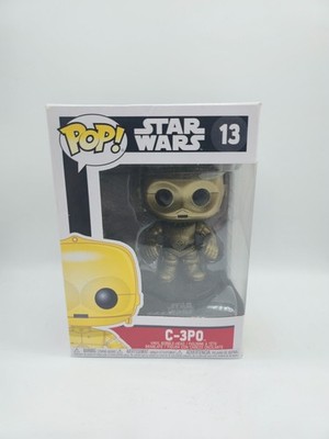 Funko Pop C3PO Star Wars 13 Wackelkopf Roboter Protokolldroide Vinyl Figur