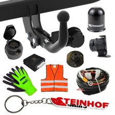 Für VW Golf IV 1J 3/5-Tür Fließheck Anhängerkupplung starr+E-Satz 13p ABE