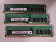 8GB 1Rx4 PC4-2400T-RC1 SKhynix HMA41GR7AFR4N-UH TD AC ECC Server Ram