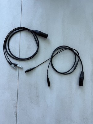 Corpse GRAVEDIGGER Balanced XLR Cables   Audeze LCD + Focal (Pair, 4ft)