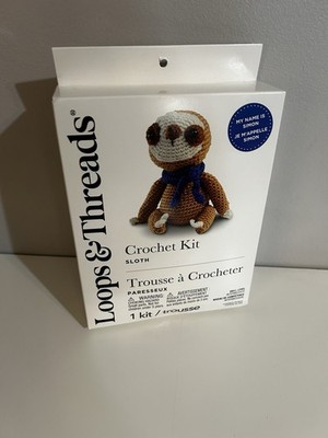 Loops & Threads Crochet Kit ''Sloth''