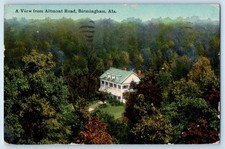 c1912 Birmingham Alabama AL Vintage Postcard View Altmont Road Building Posted