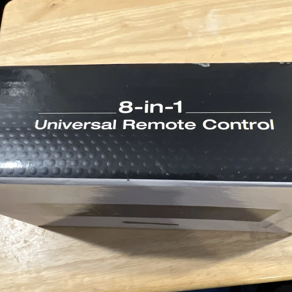 SHARPER IMAGE UNIVERSAL REMOTE CONTROL 8 IN 1 BRAND NEW IN UNOPENED BOX - Image 4 of 4