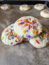 Birthday Cake Cookies!! (12 Cookies)