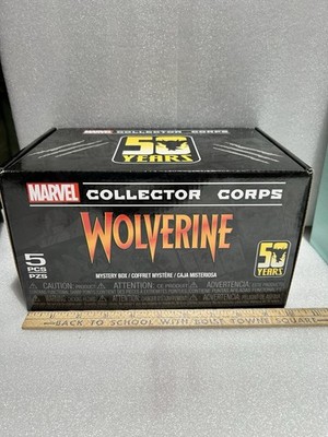 Funko Pop Marvel Collector Corps Exclusive 50 Years Wolverine Box - Size M